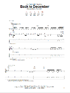 Back To December von Taylor Swift (Download) 