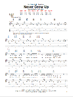 Never Grow Up von Taylor Swift (Download) 