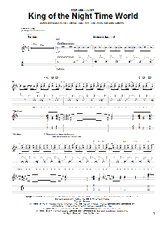 King Of The Night Time World von Kiss (Download) 
