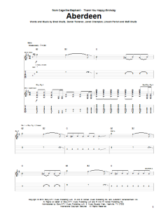 Aberdeen von Cage The Elephant (Download) 