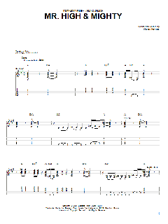 Mr. High & Mighty von Warren Haynes (Download) 