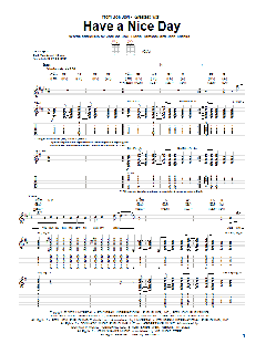 Have A Nice Day von Bon Jovi (Download) 