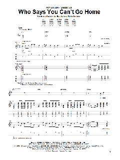 Who Says You Can't Go Home von Bon Jovi (Download) 