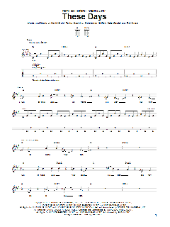 These Days von Foo Fighters (Download) 