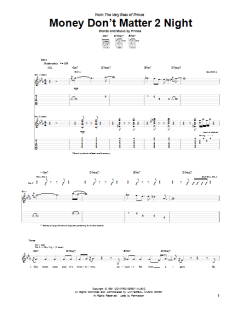 Money Don't Matter 2 Night von Prince (Download) 