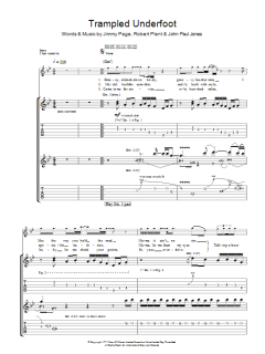 Trampled Underfoot von Led Zeppelin (Download) 