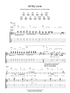 All My Love von Led Zeppelin (Download) 