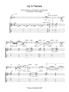 Up In Flames von Coldplay (Download) 