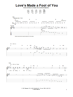 Love's Made A Fool Of You von Buddy Holly (Download) 