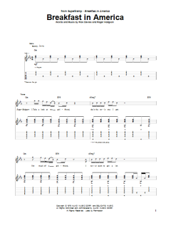 Breakfast In America von Supertramp (Download) 