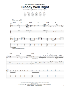 Bloody Well Right von Supertramp (Download) 