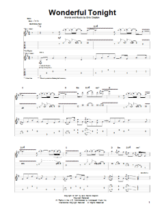 Wonderful Tonight von Eric Clapton (Download) 