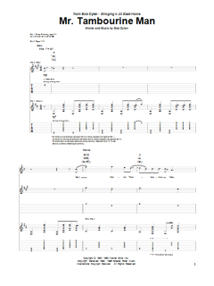 Mr. Tambourine Man von Bob Dylan (Download) 