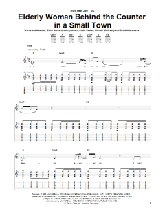 Elderly Woman Behind The Counter In A Small Town von Pearl Jam (Download) 