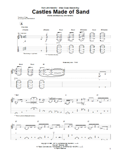 Castles Made Of Sand von Jimi Hendrix (Download) 