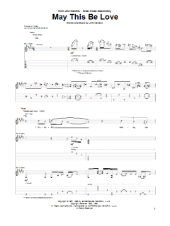 May This Be Love von Jimi Hendrix (Download) 