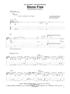 Stone Free von Jimi Hendrix (Download) 