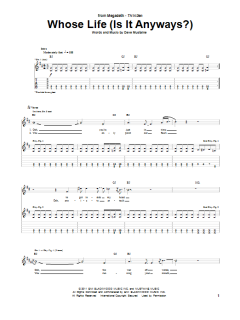 Whose Life (Is It Anyways?) von Megadeth (Download) 