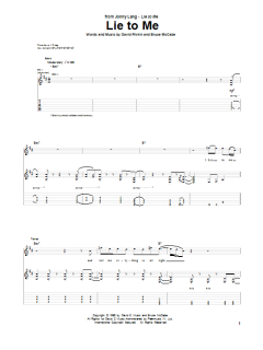 Lie To Me von Jonny Lang (Download) 