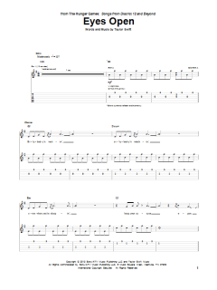 Eyes Open von Taylor Swift (Download) 