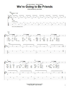 We're Going To Be Friends von Jack White (Download) 