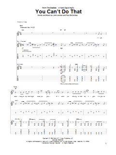 You Can't Do That von The Beatles (Download) 