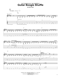 Guitar Boogie Shuffle von Tommy Emmanuel (Download) 
