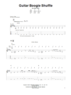 Guitar Boogie Shuffle von The Virtues (Download) 