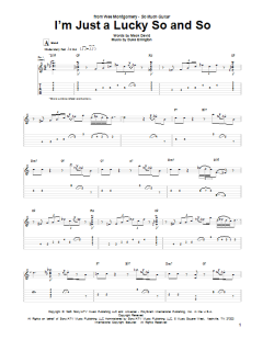 I'm Just A Lucky So And So von Mack David (Download) 