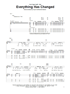 Everything Has Changed von Taylor Swift (Download) 