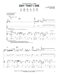 Day That I Die von Zac Brown Band (Download) 