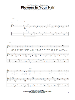 Flowers In Your Hair von The Lumineers (Download) 