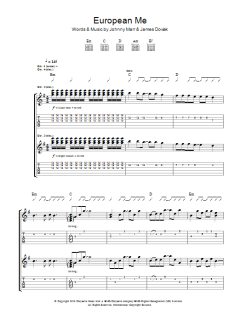 European Me von Johnny Marr (Download) 