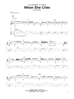 When She Cries von Andy McKee (Download) 