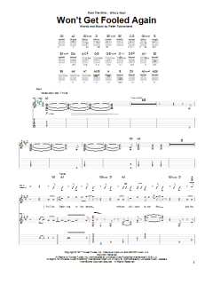 Won't Get Fooled Again von The Who (Download) 