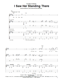 I Saw Her Standing There von John Lennon (Download) 