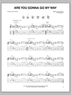 Are You Gonna Go My Way von Lenny Kravitz (Download) 