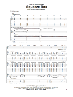 Squeeze Box von The Who (Download) 