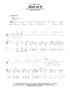 Sick Of It von Skillet (Download) 