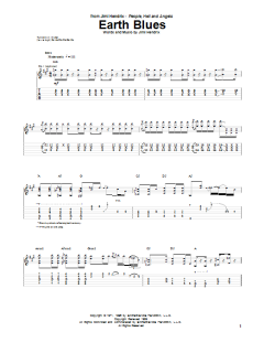 Earth Blues von Jimi Hendrix (Download) 