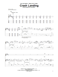 Crash Landing von Jimi Hendrix (Download) 