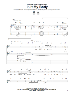 Is It My Body von Alice Cooper (Download) 
