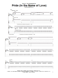 Pride (In The Name Of Love) von U2 (Download) 