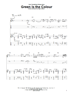 Green Is The Colour von Pink Floyd (Download) 