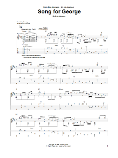 Song For George von Eric Johnson (Download) 