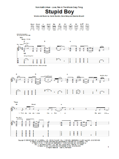 Stupid Boy von Keith Urban (Download) 