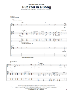 Put You In A Song von Keith Urban (Download) 