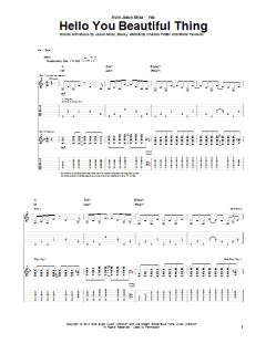 Hello You Beautiful Thing von Jason Mraz (Download) 