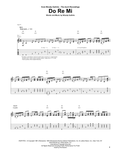 Do Re Mi von Woody Guthrie (Download) 