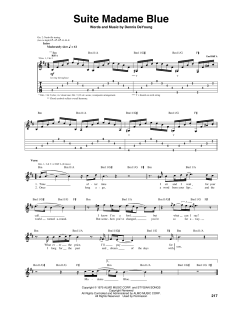 Suite Madame Blue von Styx (Download) 